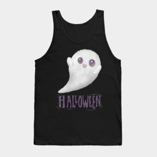 Halloween boooo cute ghost Happy Halloween Tank Top